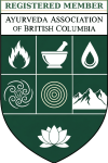 Ayurveda Association of British Columbia badge